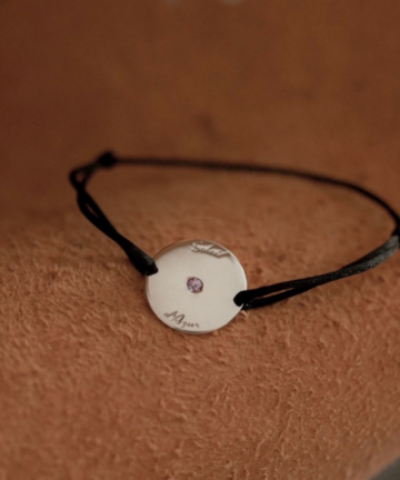 Bracelet saphir violet